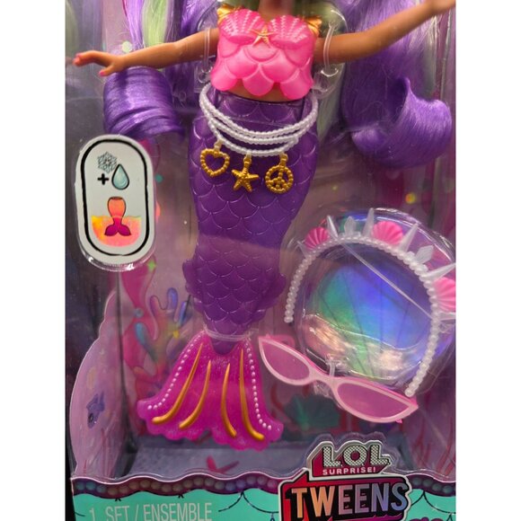 LOL Surprise Tweens Mermaid Cleo Cove Doll With Color Change Tail & Accessories - Picture 3 of 9